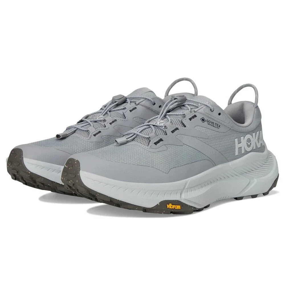 Hoka One One Transport GTX 1133957F-GLCT Sneaker Men's Gray Hiking Shoes MEW2334